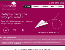 Tablet Screenshot of cloudvisittm.com